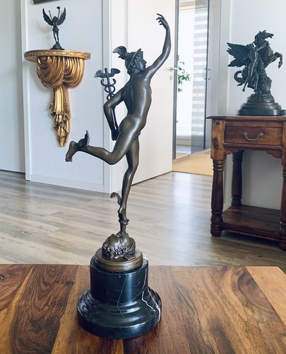 Statua bronzo hermes - in,