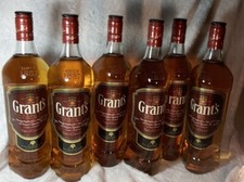 6 bottiglie Grant's family