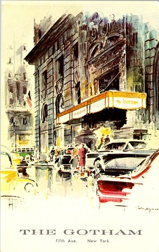 Cartolina gotham hotel new - hotel,