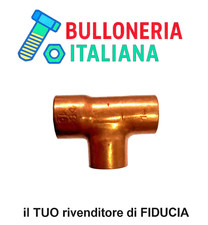 Tee Rame Ridotto a Saldare