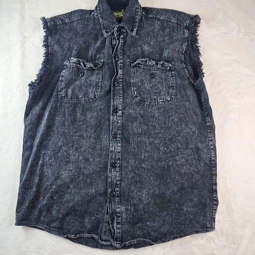 Biker wear gilet denim - , leggero