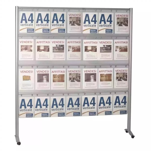 Espositore pubblicitario porta - espositore,