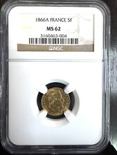 NAPOLEONE III - 5 FRANCHI