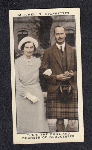 1936 british royalty card duca - 1936,