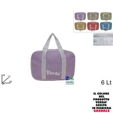 BORSA FRIGO TERMICA LT.6 FREE-GO INTERNO IN ALLUMINIO MARE LAVORO CM 28X12X19 H