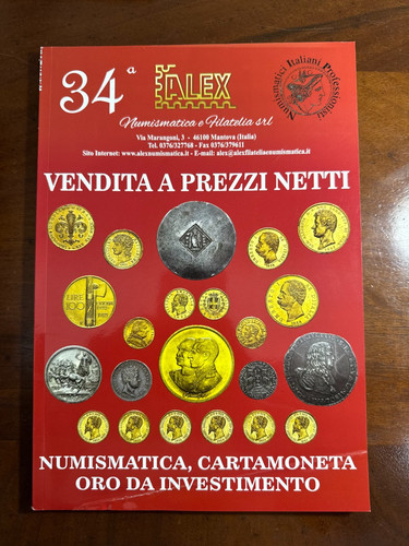 Catalogo asta numismatica - catalogo,