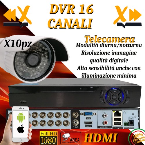 Dvr canali hdmi ahd nvr - 16, ahd-nvr