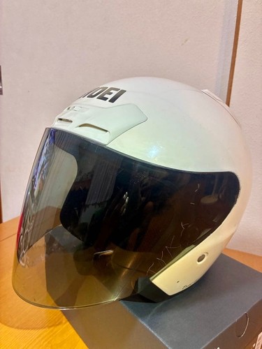 Casco jet shoei force bianco - casco,