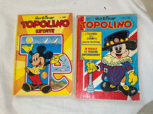 Fumetti topolino blocco - topolino,