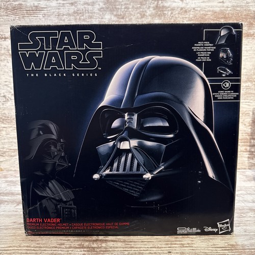 Hasbro black series - black, casco