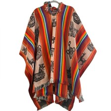 Poncho con cappuccio