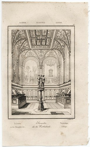 Siena sacrestia della - sacrestia,