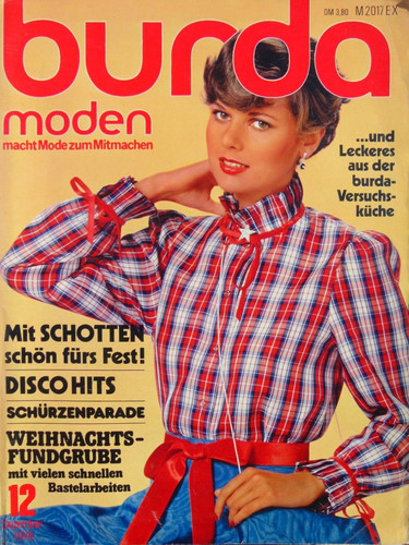 Vecchio quaderno moda burda - vecchio,