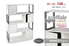 SCAFFALE LIBRERIA METALLO 4