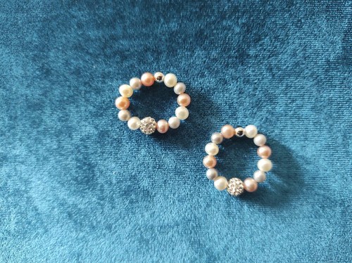 Anello perle acqua dolce - acqua, donna