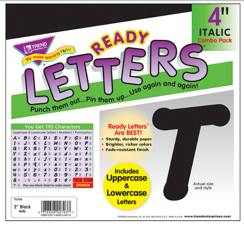 Trend ready letters italic - trend®,