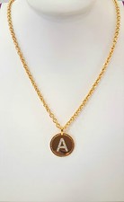 Collana rebecca iniziali glam - collana,