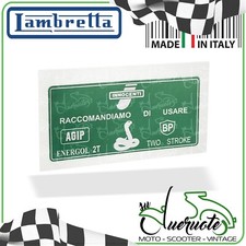Adesivo lambretta tappo - lambretta,