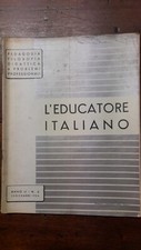 RIVISTA L'EDUCATORE ITALIANO - ANNO II N. 6 - 15 DICEMBRE 1954 - F.LLI FABBRI  