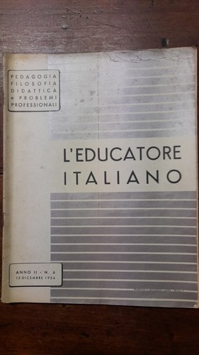 Rivista educatore italiano - italiano,