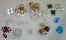 17+ libbre. Ceco misto anni 90. Gocce di vetro al piombo tagliato, prismi, cristalli, lampadario.