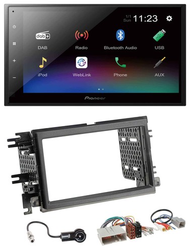Pioneer usb bluetooth dab 2din - pioneer,