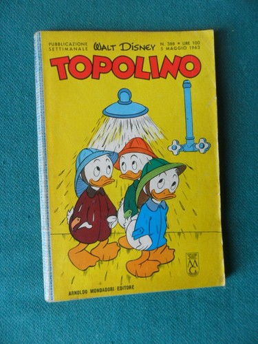 Mondadori topolino 387 - ed.,