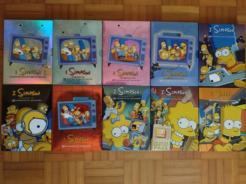 Simpson dvd box stagione - simpson,