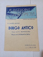 Spartito musicale - Borgo