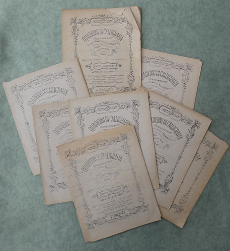 Quaderni calligrafia - 8,
