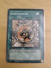CARTA YU-GI-OH! RIMPICCIOLIRE