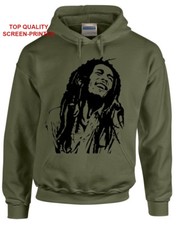Felpa con cappuccio Bob Marley