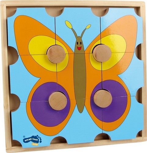 Wooden puzzle bear and - wooden,