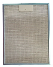 GRIGLIA FILTRO ANTI GRASSO IN METALLO PER CAPPE ELICA DIMENSIONI 28X 39 CM