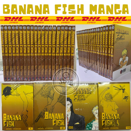 Banana fish manga vol - banana, 1-20