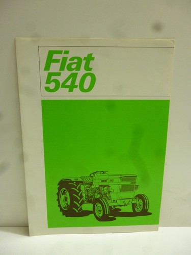 Fiat trattori 540 - fiat,