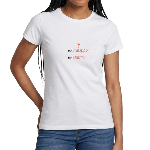 Maglietta donna campari no - donna,