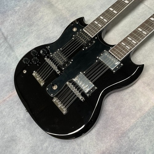 Left hand black - left, neck