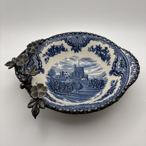 Ciotola blu vintage johnson - blu,