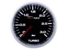 Manometro Strumento 52mm DEPO Pressione Turbo 0 +3 BAR Nero MECCANICO