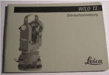 Wild Heerbrugg T2 (mod) manuale uso ORIGINALE