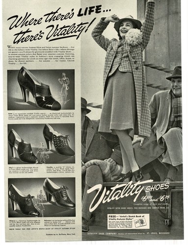 Scarpe donna tacco alto - , 1939