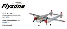 FLZA2312 P-38 Lightning Micro