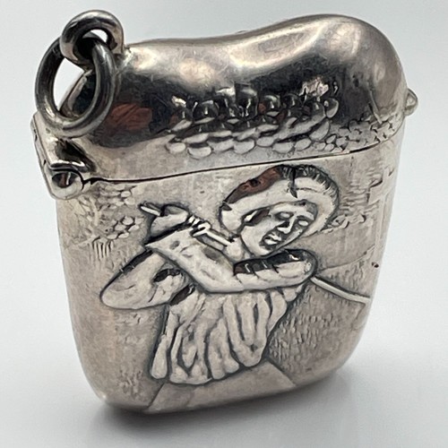 Custodia vesta vintage argento