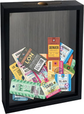 Ticket shadow box 8x10 - ticket,