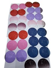 lenti occhiali da sole made italy vintage anni 80 STOCK neutre colorate 30 