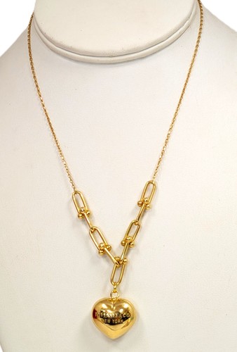 Ciondolo cuore vintage oro - cuore,