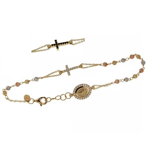 Bracciale modello rosario - , in