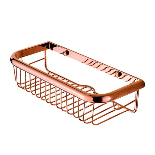 Mensola doccia bagno oro rosa