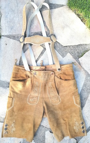 Pantaloni corti pelle - in,
